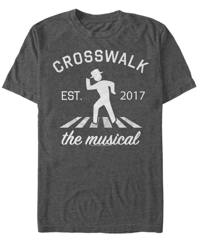Fifth Sun James Cordon Crosswalk Short Sleeve T- Shirt In Dark Gray