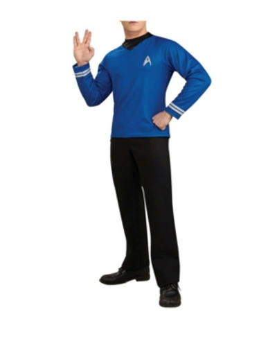 Buyseasons Buyseason Men's Star Trek Deluxe Spock Costume In Blue