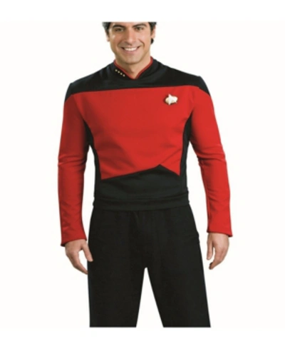 Buyseasons Buyseason Men's Star Trek Deluxe Shirt Costume In Red