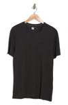 X-ray Notch Neck Pocket T-shirt In Black
