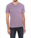 X-ray Solid V-neck Flex T-shirt In Dusty Lavender