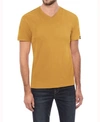 X-ray Solid V-neck Flex T-shirt In Tobacco