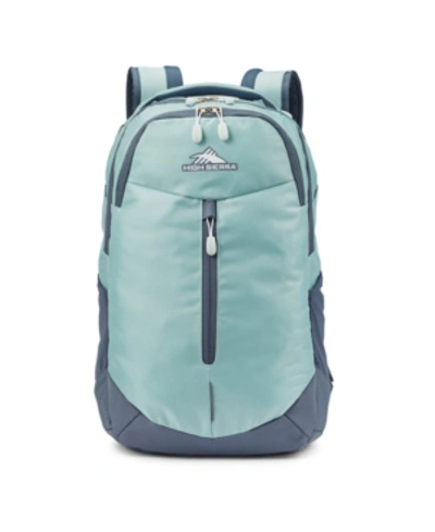 High Sierra Blue Swerve Pro Backpack In Blue Haze/grey Blue