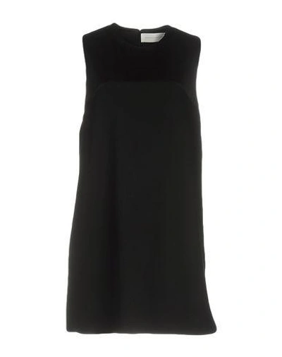Victoria Victoria Beckham Short Dresses In Black