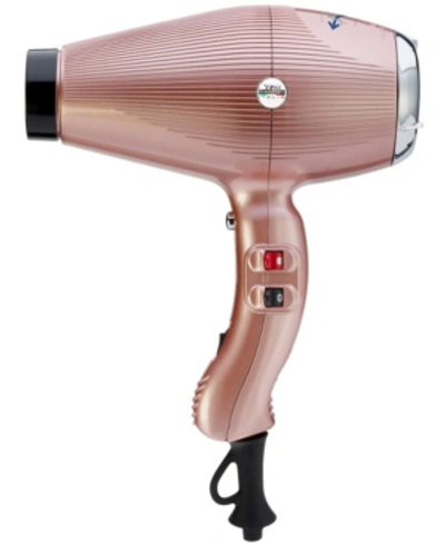Gamma+ Aria Dual Ionic Professional Ultralight Hair Dryer In Pink