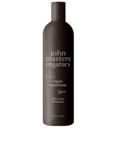 John Masters Organics - Repair Conditioner For Damaged Hair With Honey & Hibiscus 473ml/16oz In Yellow