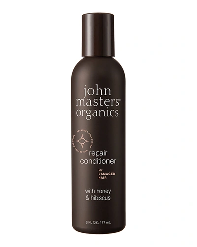 John Masters Organics Repair Conditioner For Damaged Hair With Honey Hibiscus- 6 Fl. Oz.