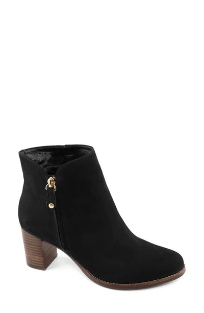 Marc Joseph New York Grand Central Bootie In Black Nubuck