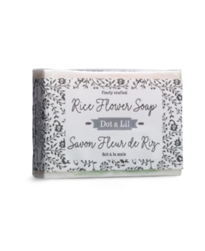 Dot & Lil Rice Flower Bar Soap In Multi