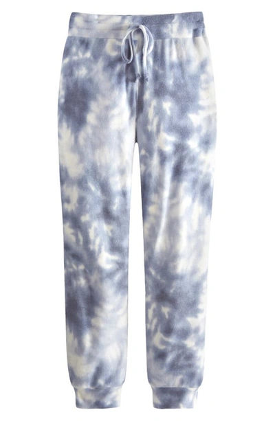 Adyson Parker Tie Dye Joggers In Blue Haze Combo