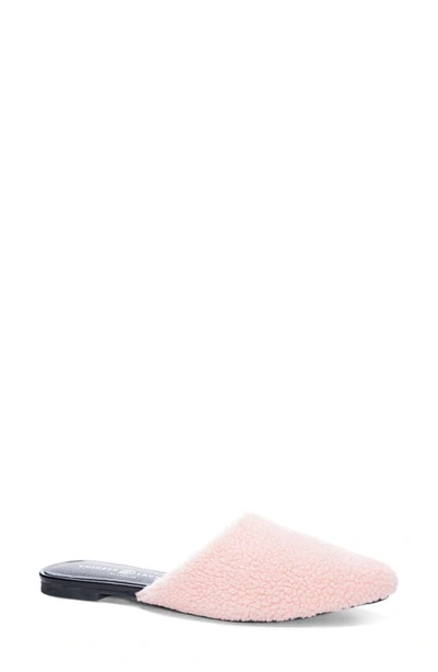 Chinese Laundry Easton Mule In Pink Faux Fur