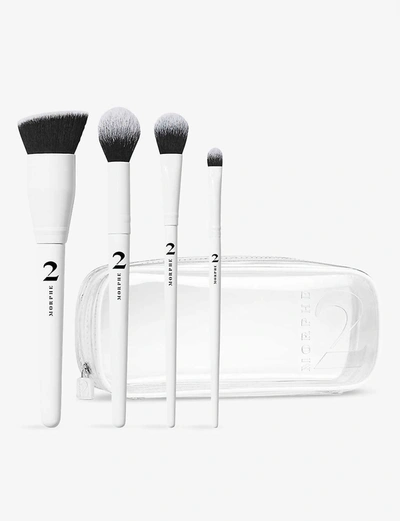 Morphe 2 The Sweep Life Four-piece Brush Collection And Bag