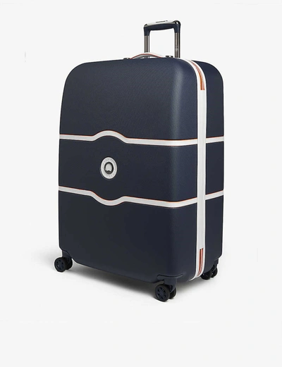 Delsey Roland Garros Chatelet Air 28 Spinner Suitcase In Navy