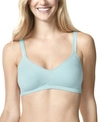 Warner's Easy Does It No Bulge Bralette Rm3911a In Sea Angel