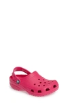Crocstm Babies' Toddler Crocs(tm) Classic Clog Sandal In Candy Pink