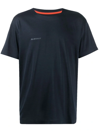 Mammut Logo-print T-shirt In Blau