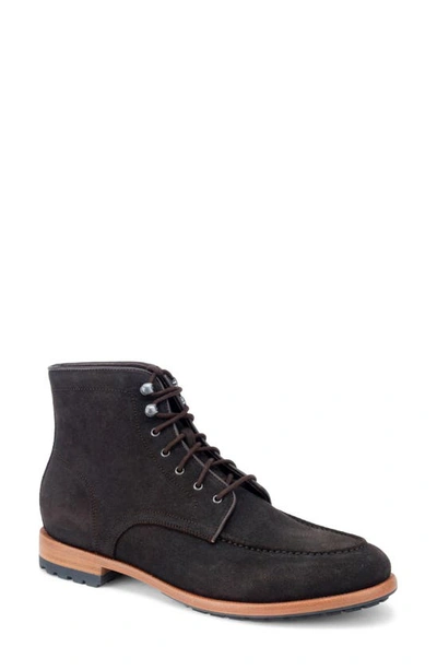Warfield & Grand Marshal Lace-up Boot In Chocolate