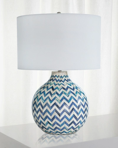 Regina Andrew Chevron Bone Table Lamp