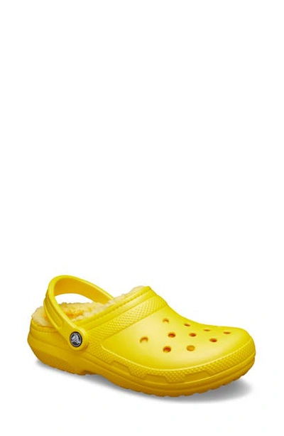 Crocstm Crocs(tm) Classic Lined Clog In Lemon/ Lemon