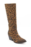 Golo West Boot In Vintage Leopard Suede