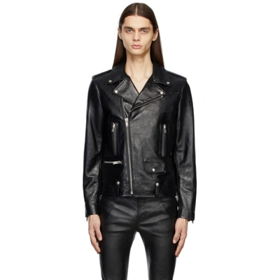 Saint laurent outlet classic biker jacket