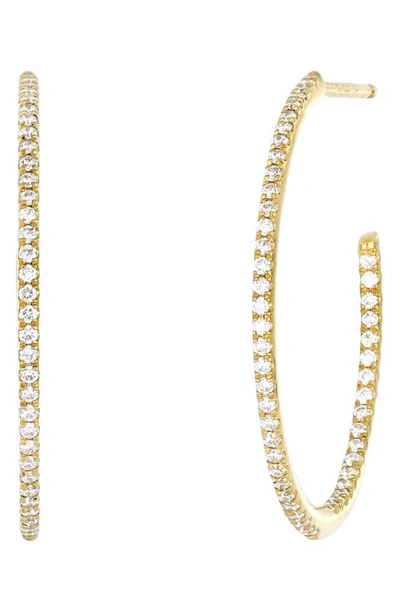 Bony Levy Bardot All Day Diamond Hoop Earrings (nordstrom Exclusive) In Yellow Gold