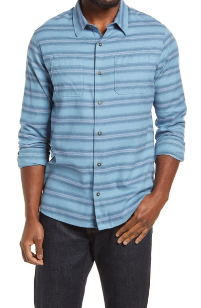 Travismathew Degrees Regular Fit Shirt In Aegean