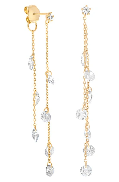 Girls Crew Dewdrop Earrings In Gold
