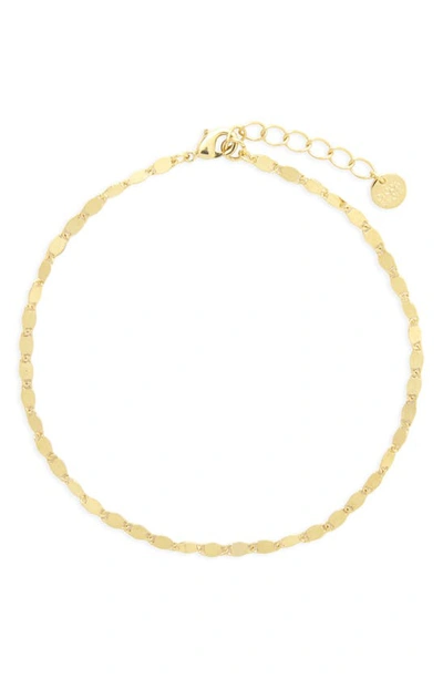 Brook & York 14k Gold Plated Mara Anklet In Yellow