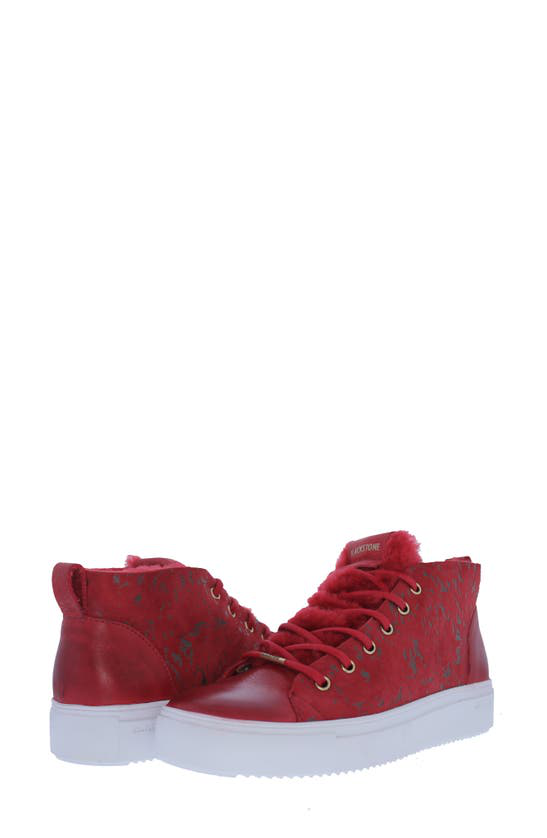 blackstone shearling sneaker