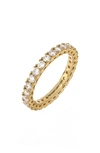 Bony Levy Audrey Diamond Eternity Band In Yellow Gold