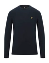 Lyle & Scott Sweaters Blue In Dark Blue