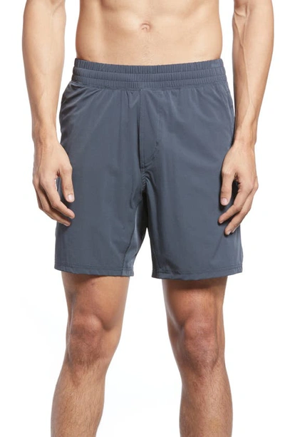 Barbell Phantom Athletic Shorts In Charcoal