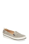 Ron White Nell Slip-on Sneaker In Pewter Leather