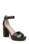 27 Edit Briar Platform Sandal In Black Leather