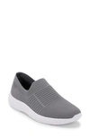 Blondo Karen Waterproof Slip-on Sneaker In Grey Fabric