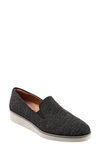 Softwalkr Whistle Slip-on In Grey Fabric