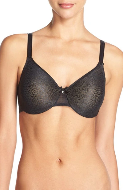 Chantelle Lingerie Chantelle Intimates C Magnifique Underwire Minimizer Bra In Black