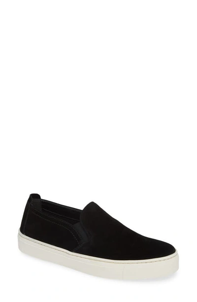 The Flexx 'sneak Name' Sneaker In Black Waterproof Suede