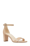 Nine West Pruce Ankle Strap Sandal In Natural Le