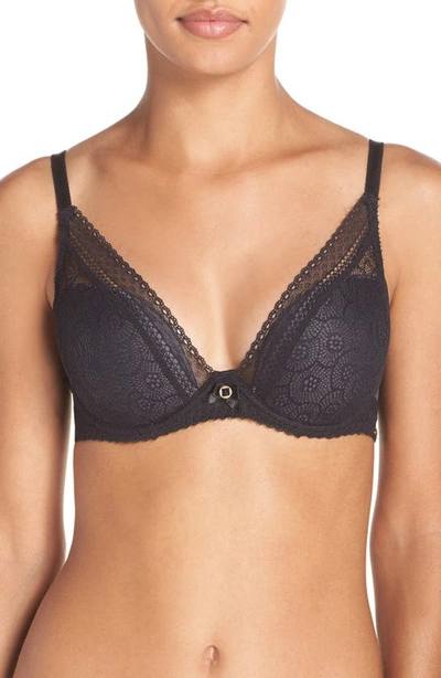 Chantelle Lingerie Chantelle Intimates Festivite Underwire Contour Bra In Black
