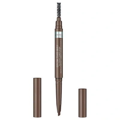 Rimmel Brow This Way Fill And Sculpt Eyebrow Definer 0.4g (various Shades) - Blonde In 2 Blonde