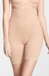 Tc Back Magic High Waist Shaping Thigh Slimmer In Nude