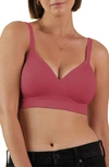 Bravado Designs Everyday Muse Wireless Contour Bra In Lipstick