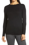 Halogenr Crewneck Sweater In Black
