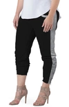 Standards & Practices Sami Knit Crop Joggers In Blackgrey