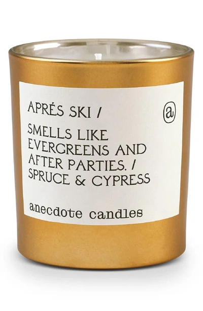 Anecdote Candles Apres Ski Candle In Apres Ski