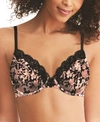 Maidenform Comfort Devotion Extra Coverage Lace Shaping Underwire Bra 9404 In Abstract Floral