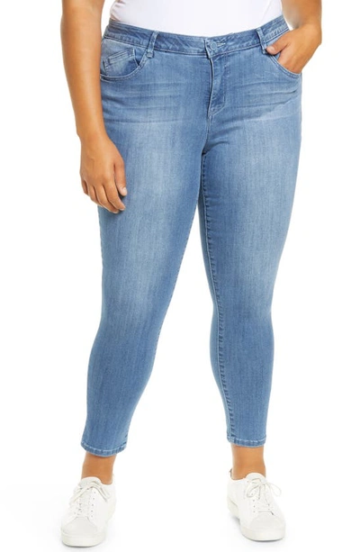 Wit & Wisdom Ab-solution High Waist Utility Jeans In Lb - Light Blue