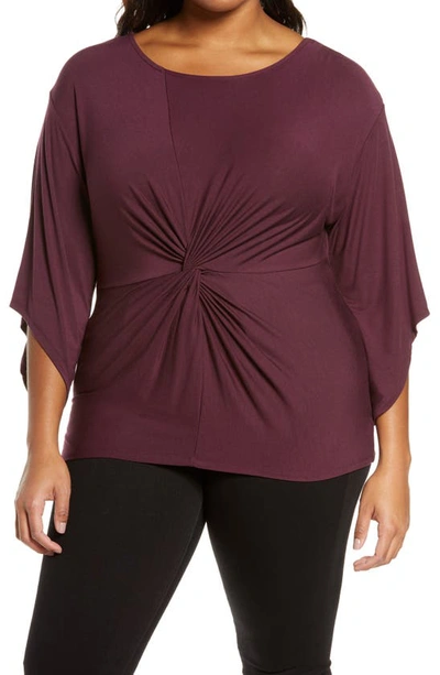 Adyson Parker Twist Front Top In Boudoir